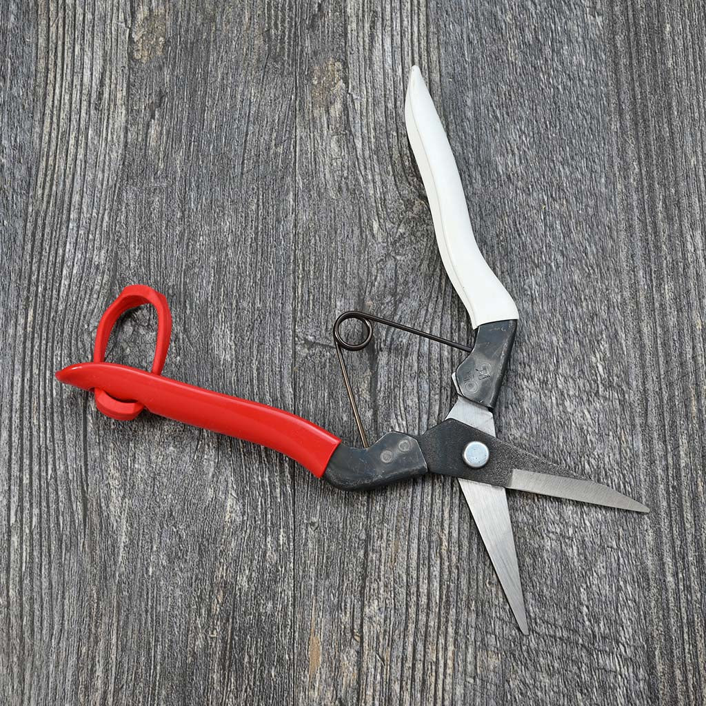 Pointed Thinning Shears by Okatsune open