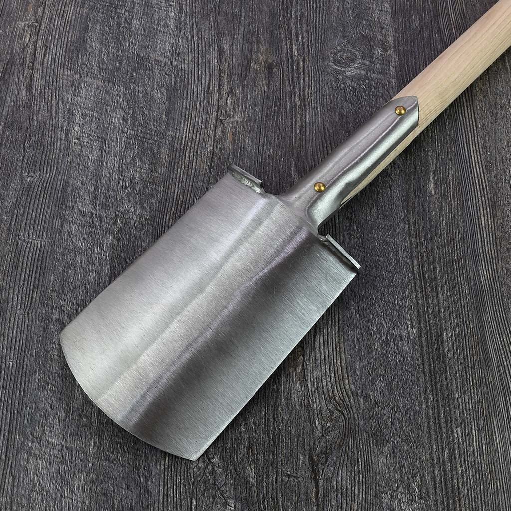 Sneeboer Garden Border Spade - D Handle - blade back