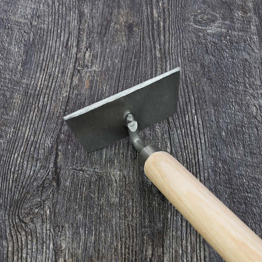 Sneeboer Children’s Garden Pull Hoe - blade bottom view