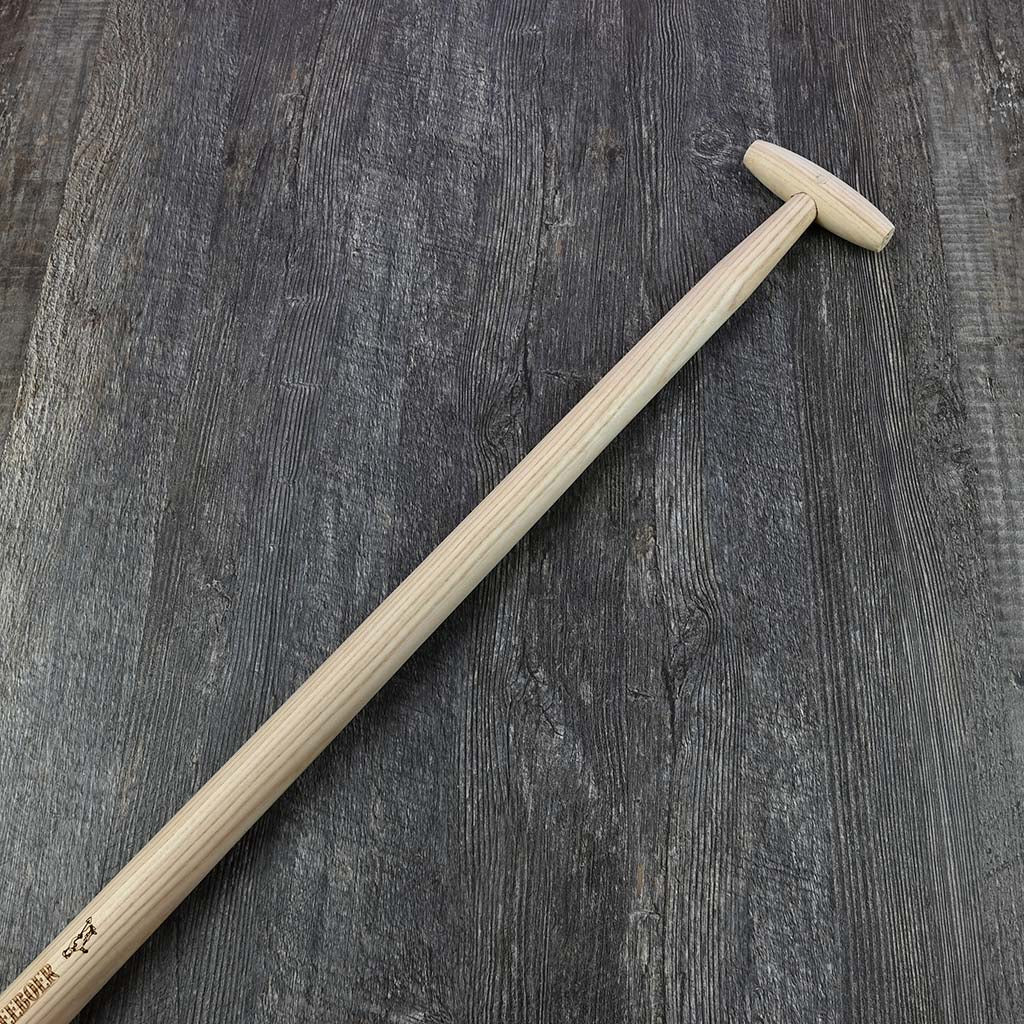 Sneeboer Drain Spade - ash hardwood T handle
