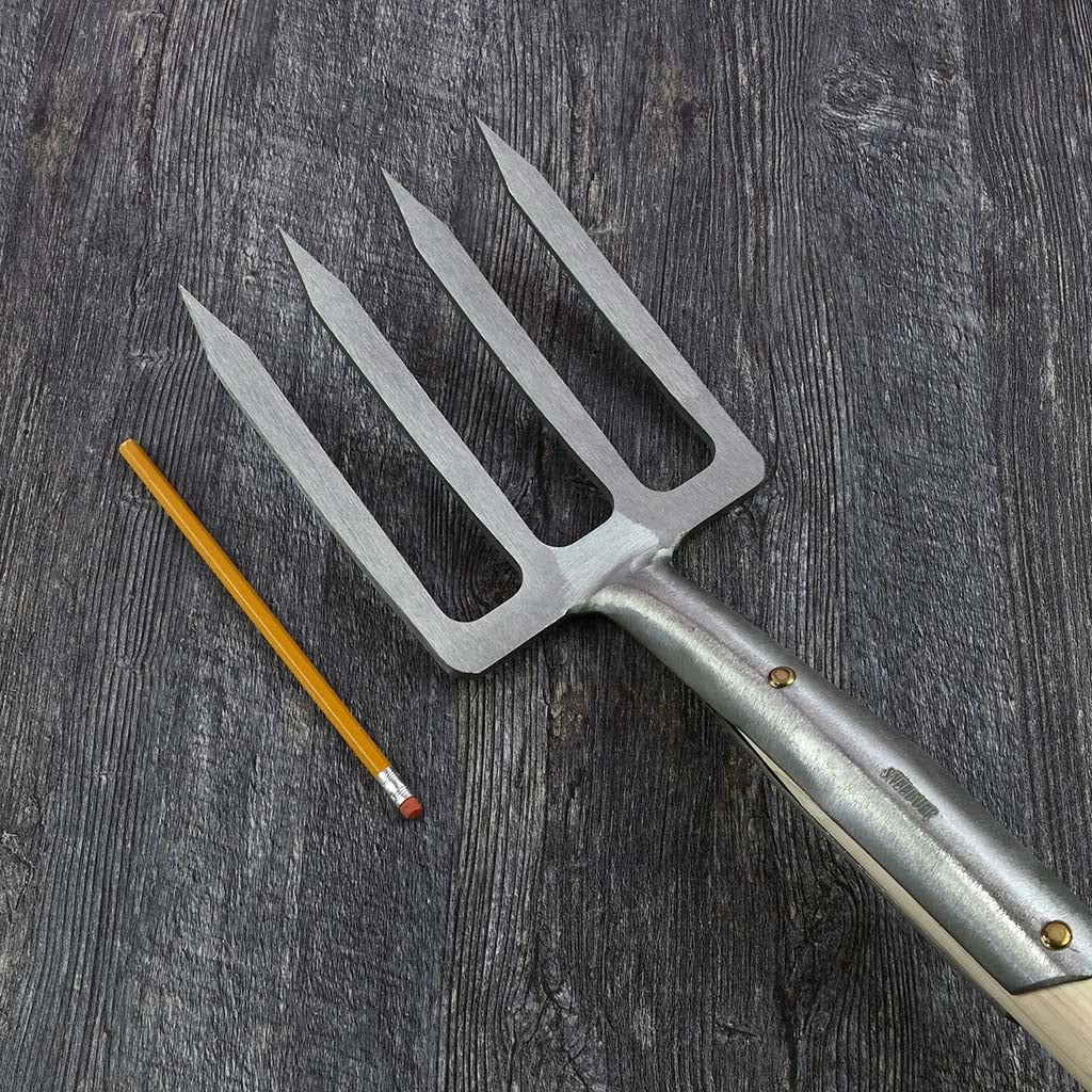 Sneeboer Garden Border Fork - size comparison