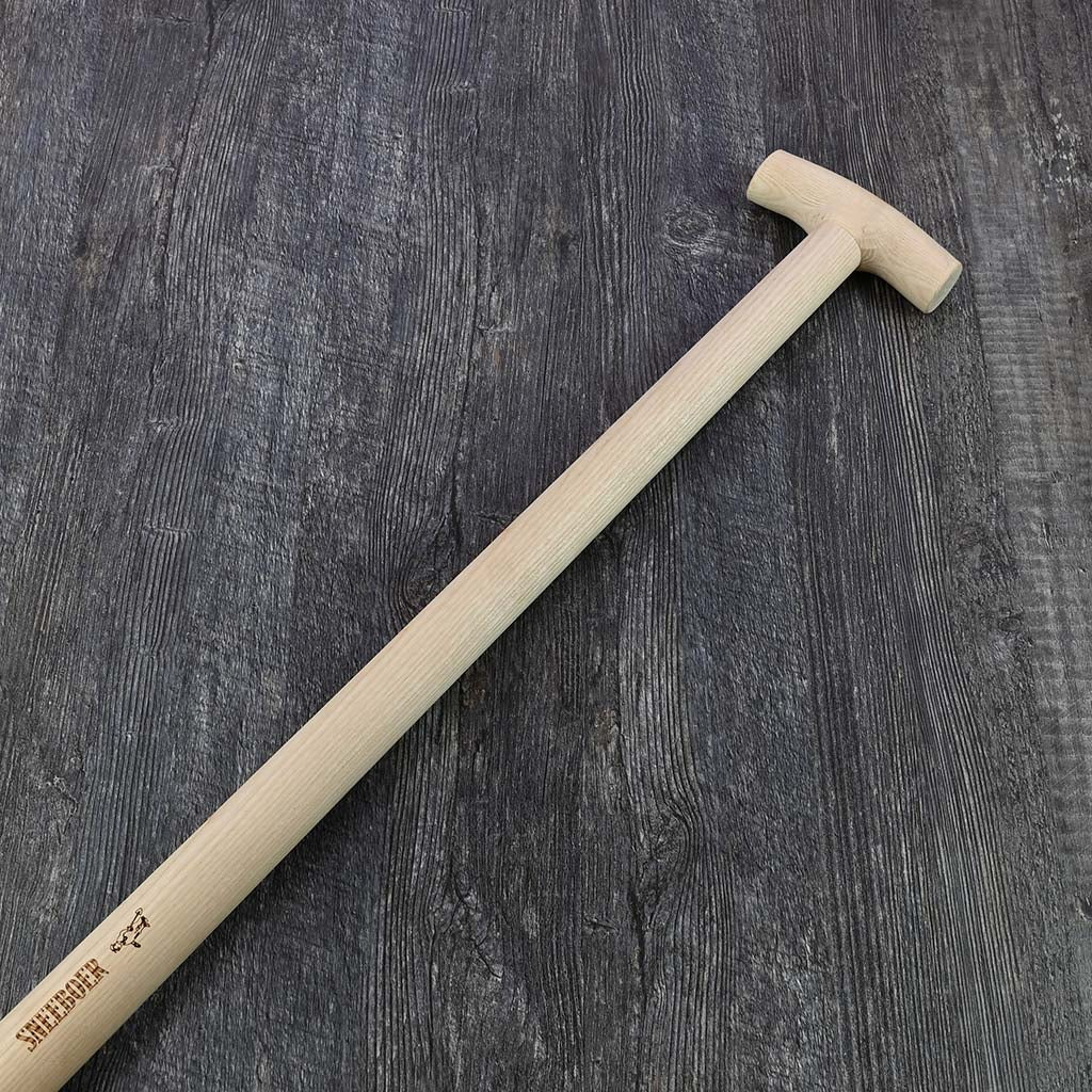 Sneeboer Garden Digging Fork 3-Tine - ash hardwood T handle