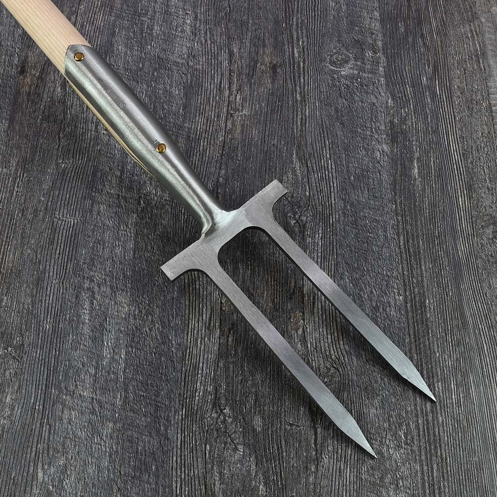 Sneeboer Garden Rose Fork - T Handle - front view