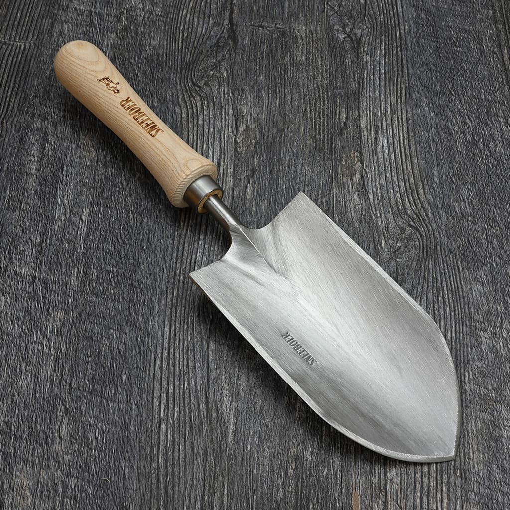 Sneeboer Half Round Garden Transplanting Trowel - Thumbnail 2