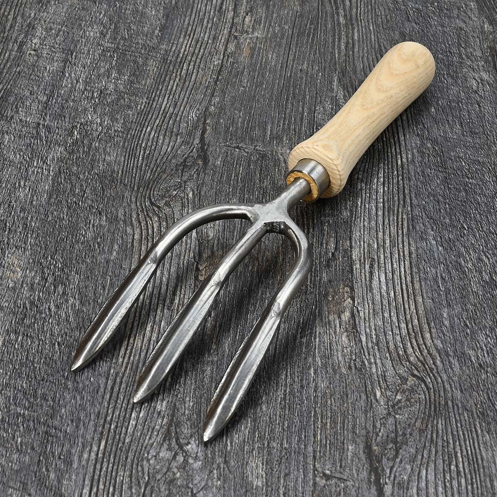 Sneeboer Garden Hand Fork back view