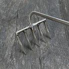Sneeboer Hand Garden Rake 5-Tine blade detail