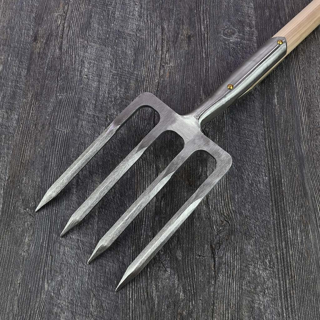 Sneeboer Large Garden Digging Fork - back view