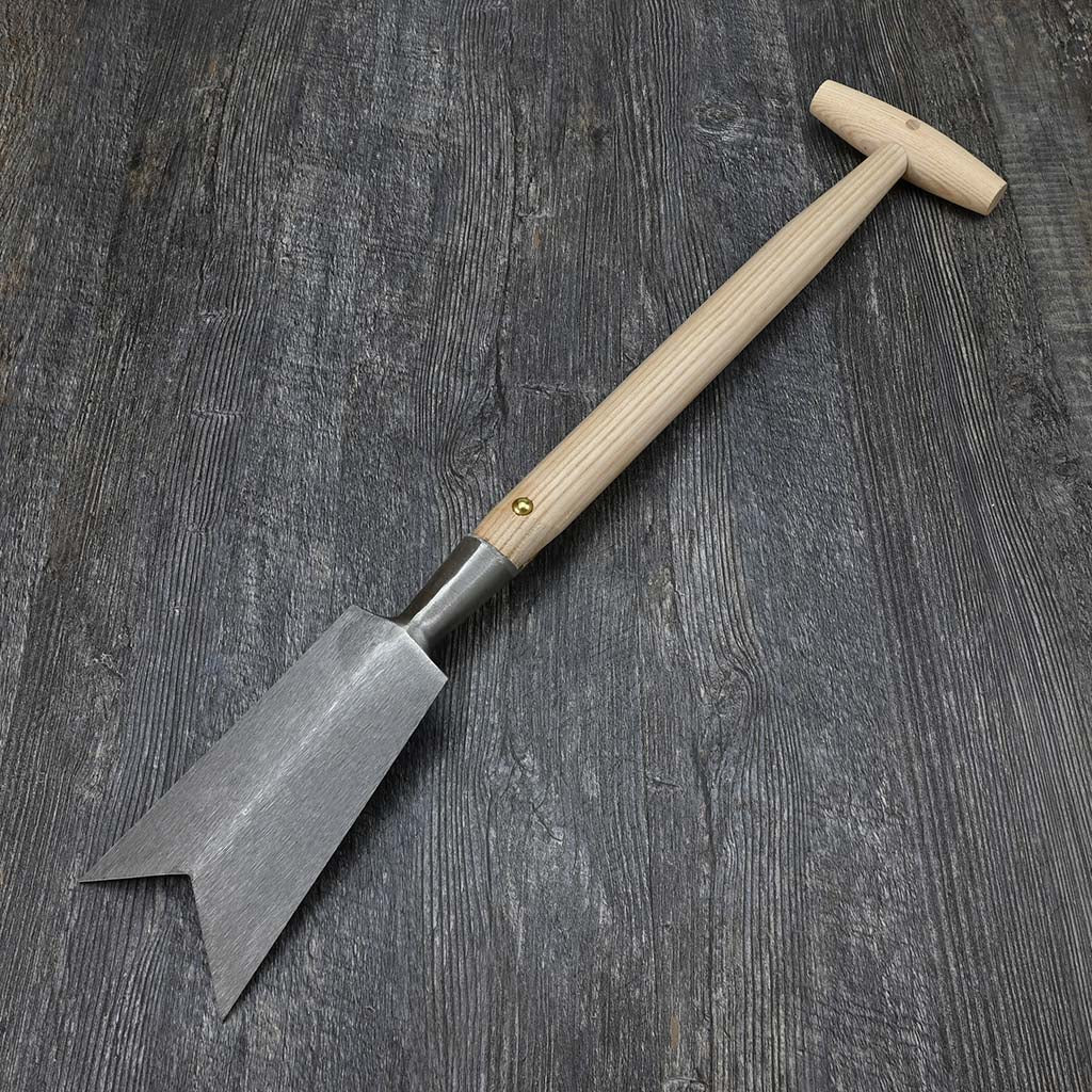 Sneeboer Perennial Transplanting Spade - back view