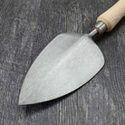 Sneeboer Raised Bed Transplanting Trowel - blade back view