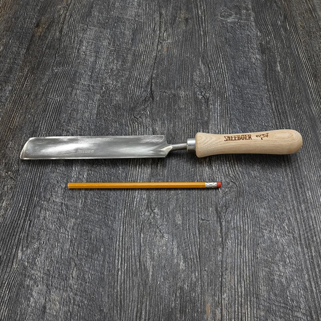 Sneeboer Rockery Garden Trowel size comparison