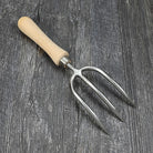 Sneeboer Round Tine Garden Hand Fork back view