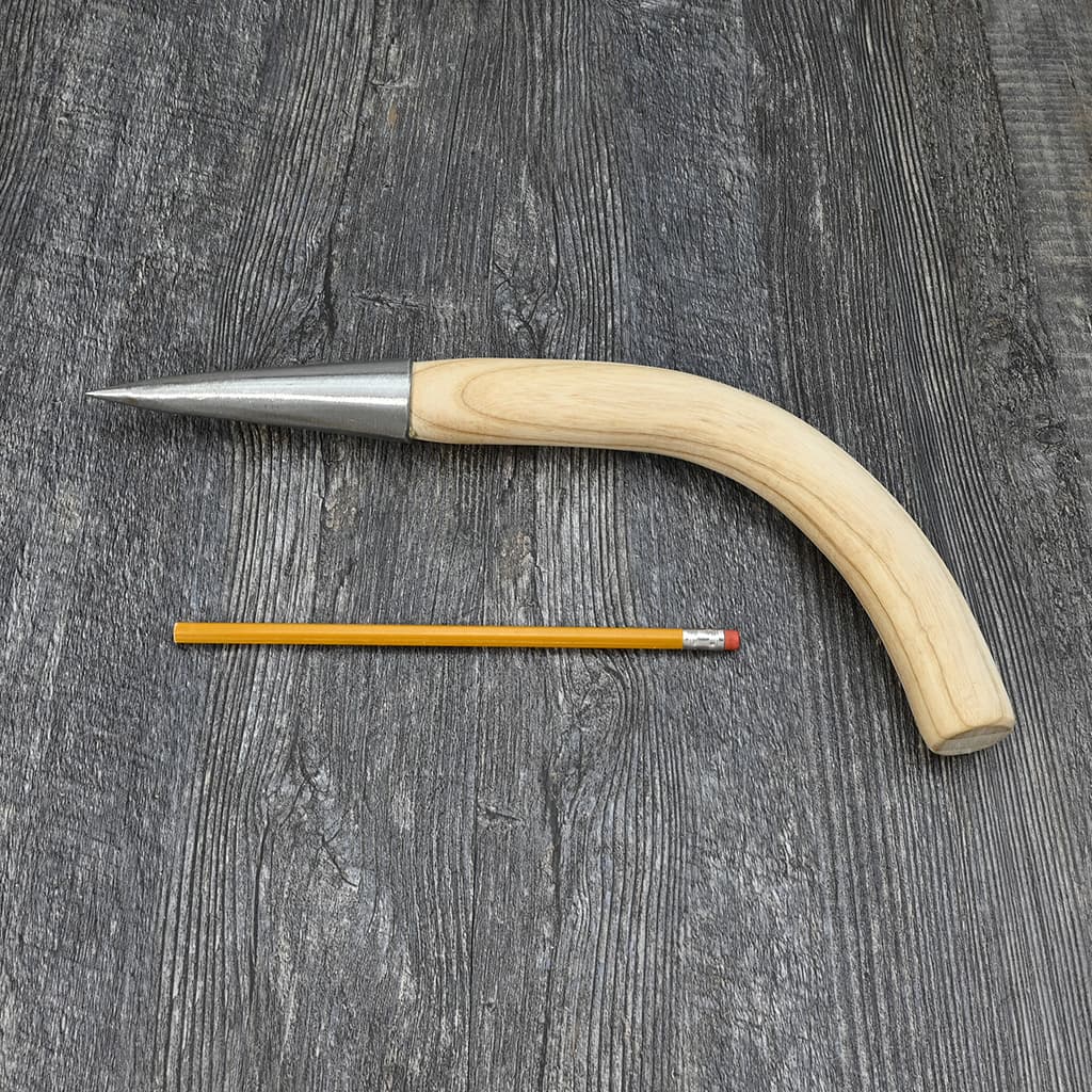 Sneeboer Steam Bent Dibber size comparison