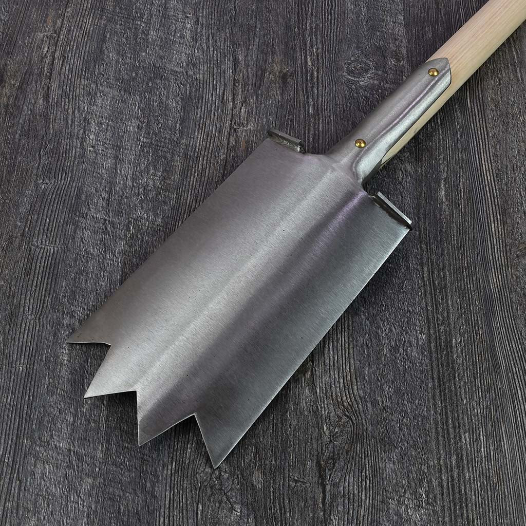 Sneeboer Stone Spade - blade back