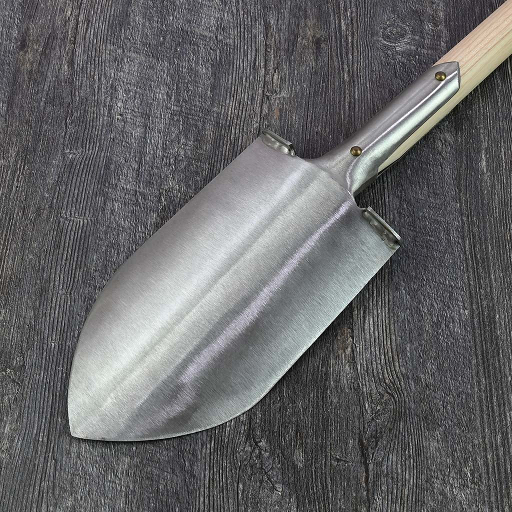 Sneeboer Tapered Garden Spade - T Handle - blade back