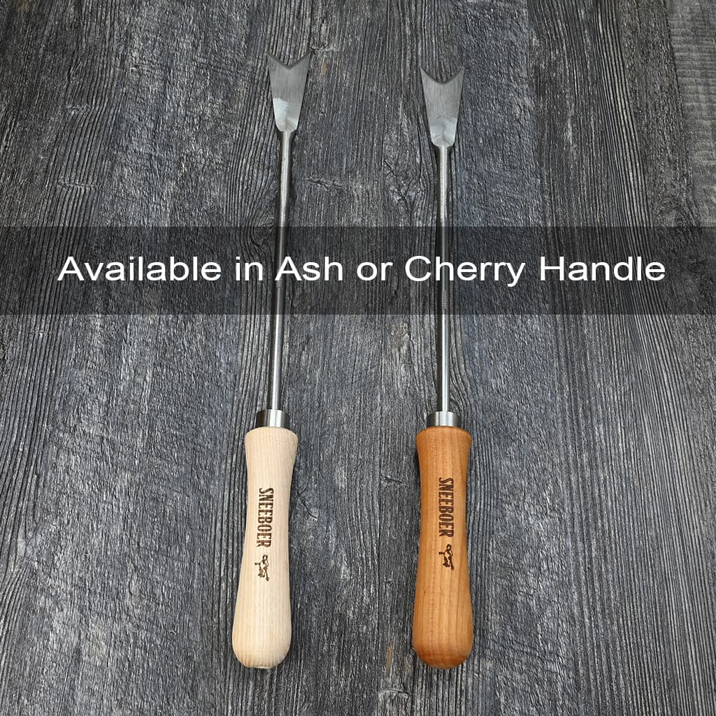 Sneeboer Traditional Dandelion Weeder handle wood choice