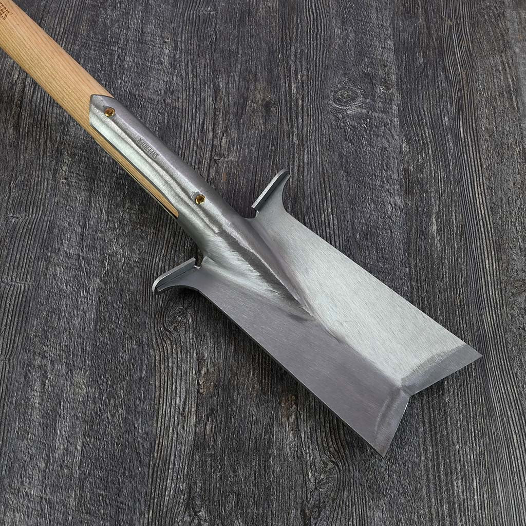 Sneeboer Transplanting Spade - Luxe Handle - blade front