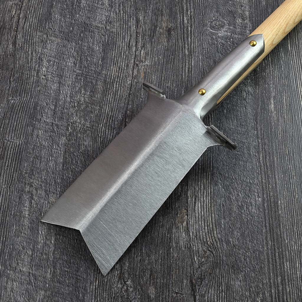 Sneeboer Transplanting Spade - Luxe Handle - blade back