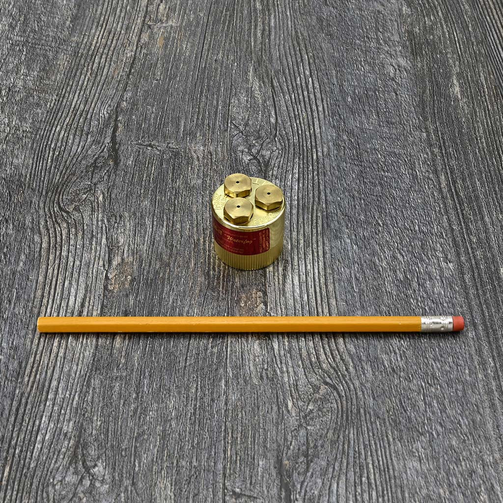 Garden Mist Nozzle size comparison