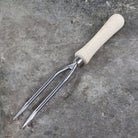 2-Tine Hand Weeding Fork by Sneeboer-back view