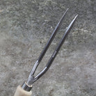 2-Tine Hand Weeding Fork by Sneeboer-tines detail