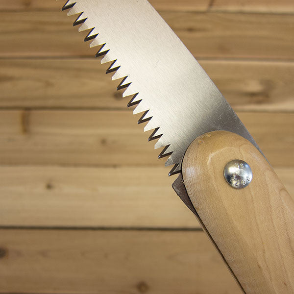 Fanno Tri-Edge Folding Pruning Saw - Blade Detail 1