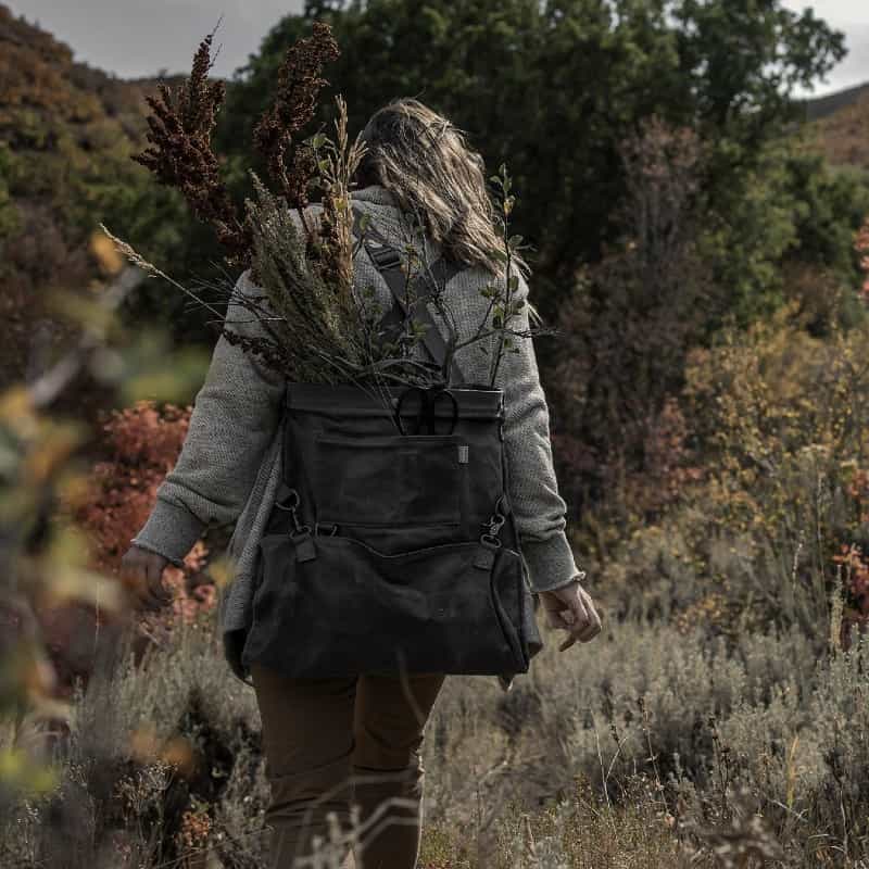 Harvesting and Gathering Bag by Barebones - In Use