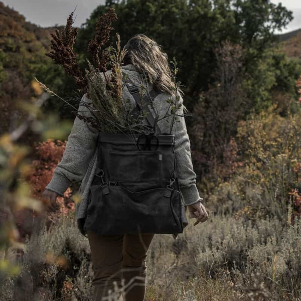 Harvesting and Gathering Bag by Barebones - In Use