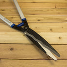 Professional Hedge Shears with Wavy Blade by Vesco - Blades Closed