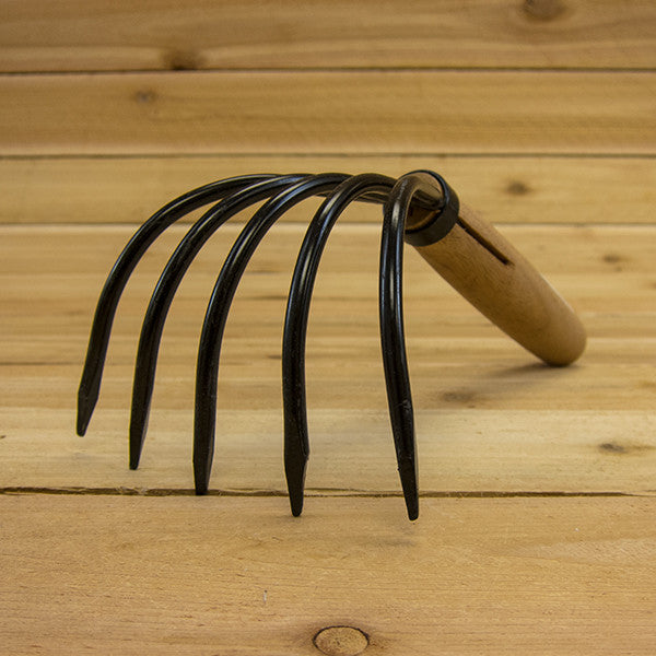 Japanese Ninji Cultivator Rake - Front