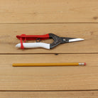 Okatsune Pointed Thinning Shears - Size Comparison