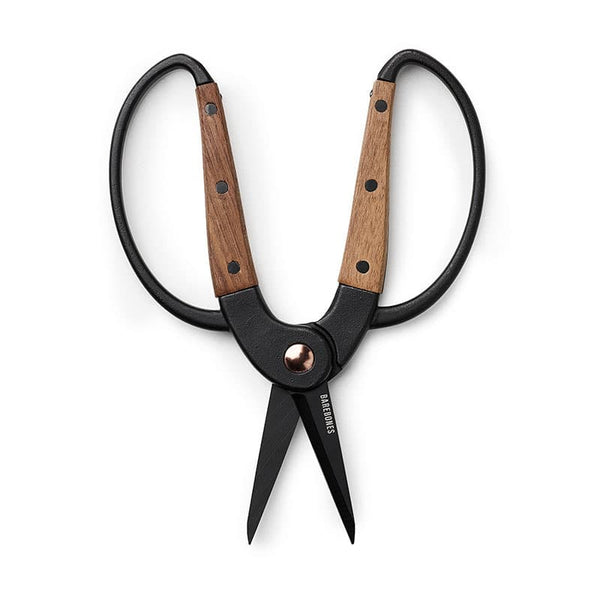 Small Garden Scissors by Barebones - top view open