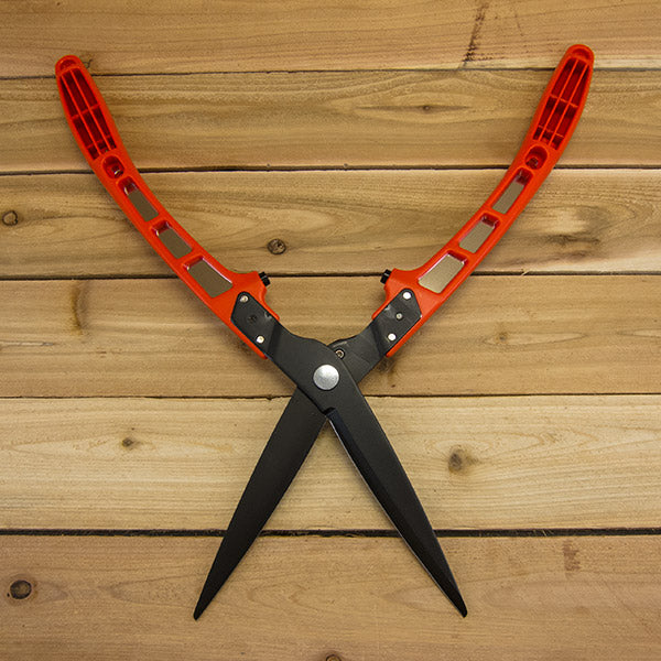 Lightweight Hedge Shears by Saboten - back view
