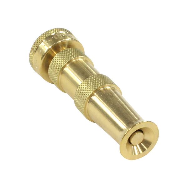 Brass Adjustable Water Nozzle by Dramm