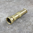 Brass Adjustable Water Nozzle by Dramm - back view