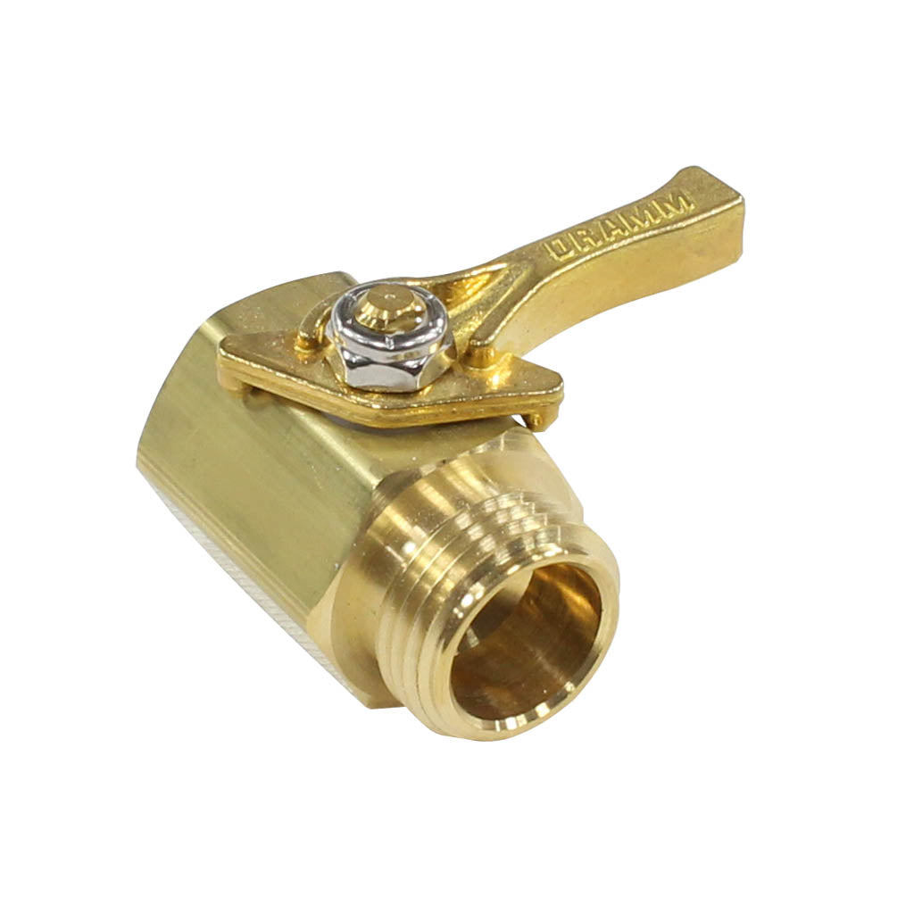 Garden Hose Brass Shut-Off Valve by Dramm