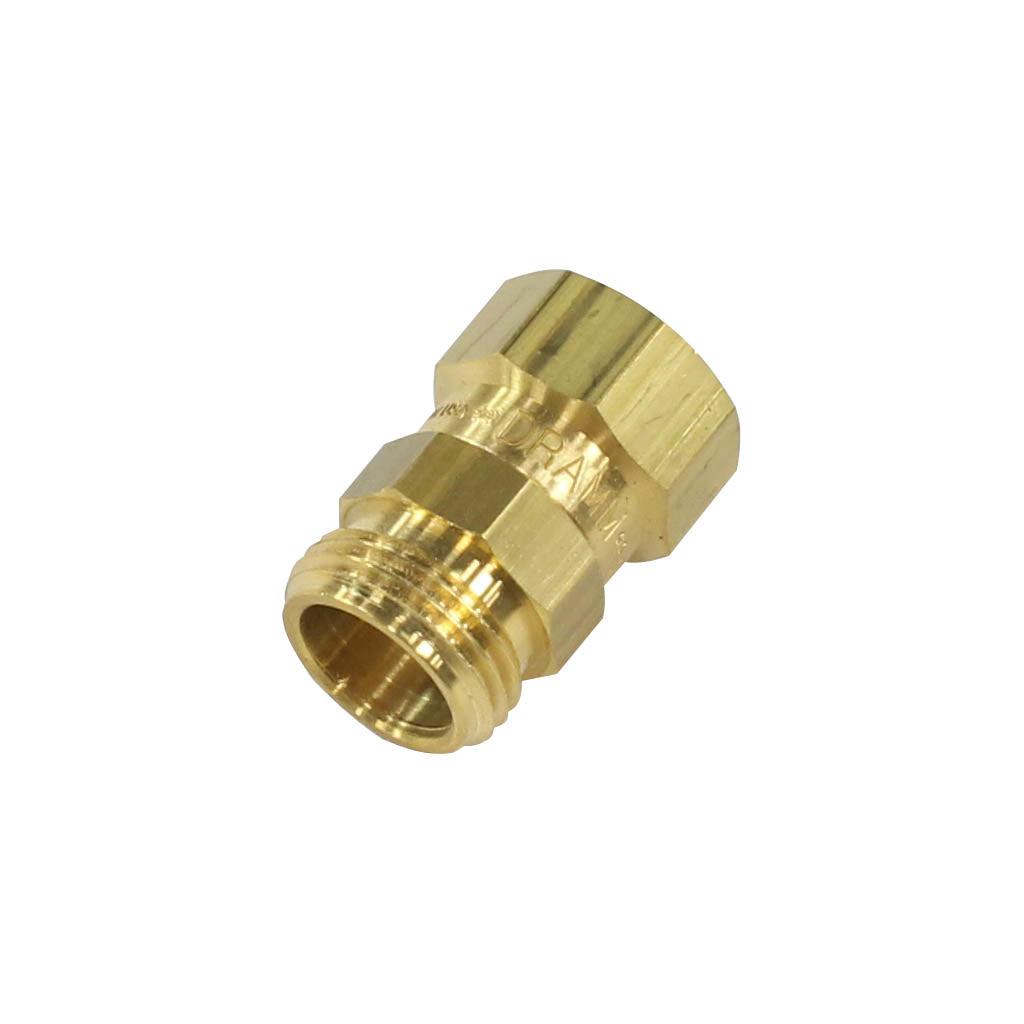 Brass Garden Hose Swivel by Dramm