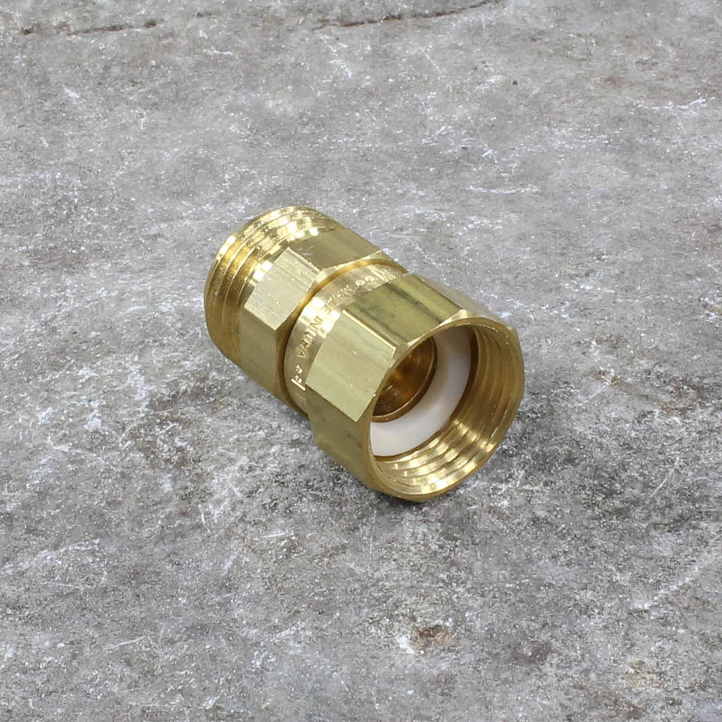 Brass Garden Hose Swivel by Dramm Garden Tool Company