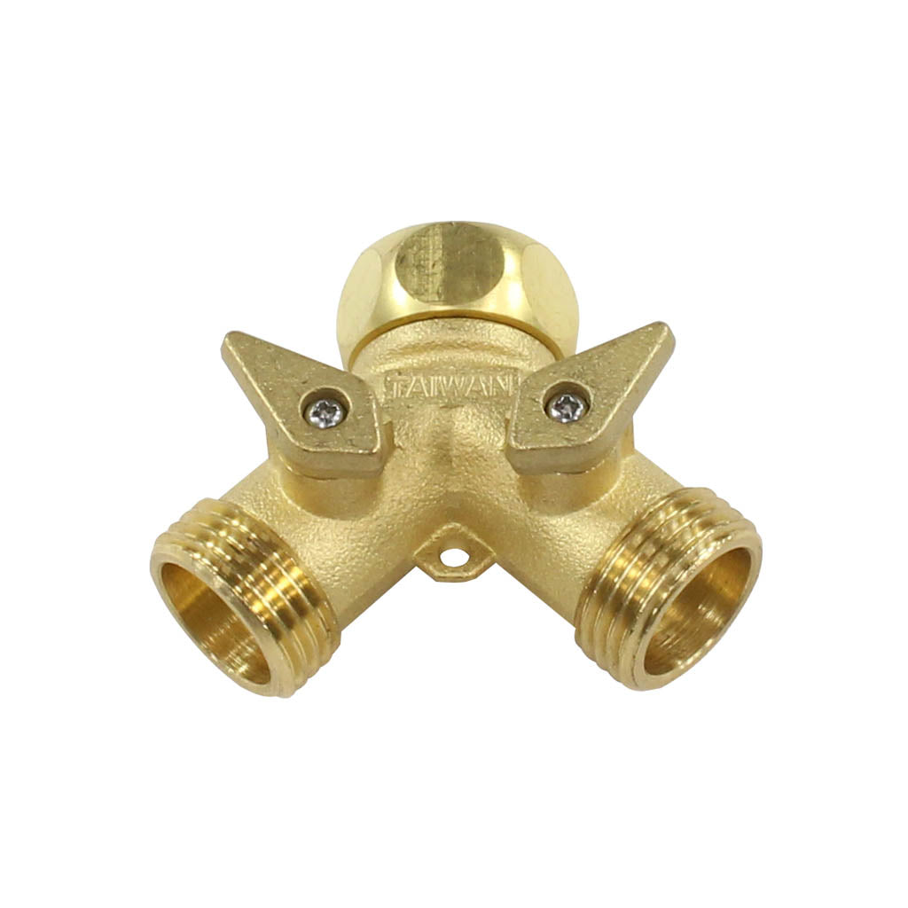 Brass Garden Hose Swivel by Dramm