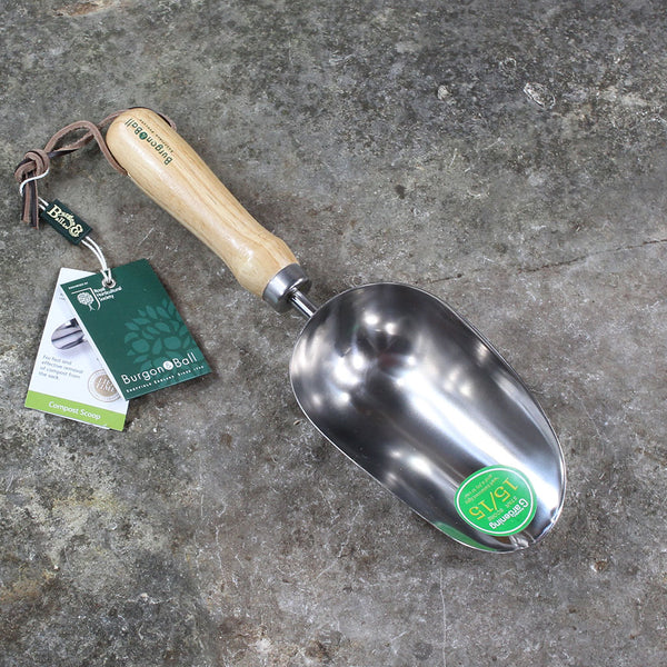 Compost Scoop by Burgon and Ball - front view