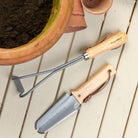 Container Weeder by Burgon & Ball on garden table
