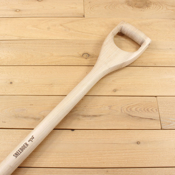 Large Garden Digging Fork with D-Handle by Sneeboer - ash hardwood "D" handle