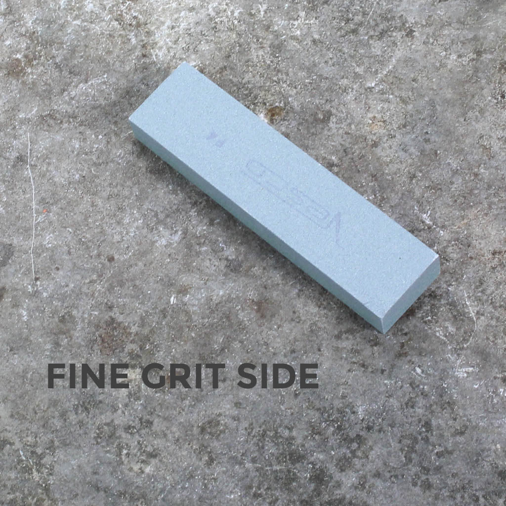 Dual Grit Pruner Sharpening Stone by Vesco - fine grit side