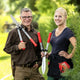 Hedge Shears F-250 by Felco - gardeners holding shears