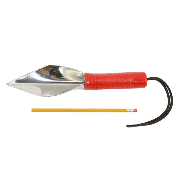 Fine Point Digging Trowel by Wilcox size comparison
