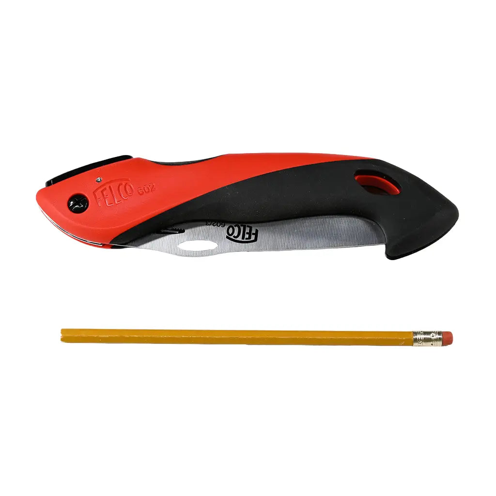 Folding Pruning Saw 602 by Felco - size comparison
