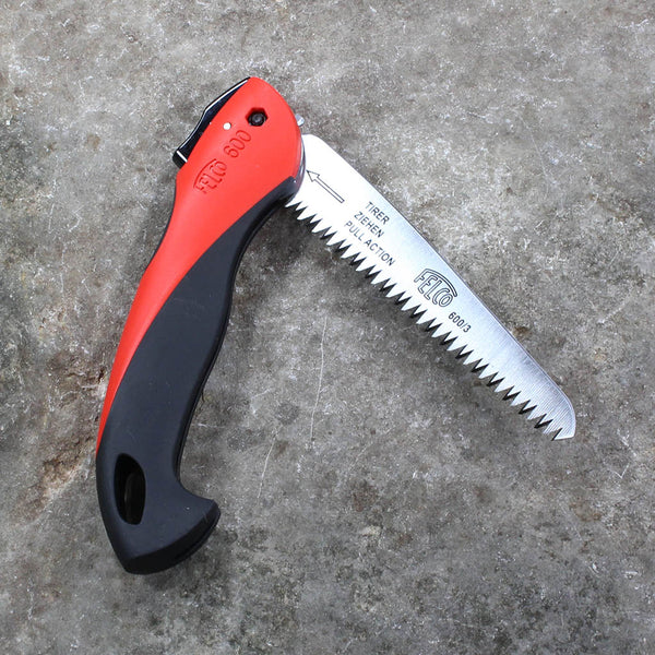 Folding Pruning Saw by Felco - blade partially open