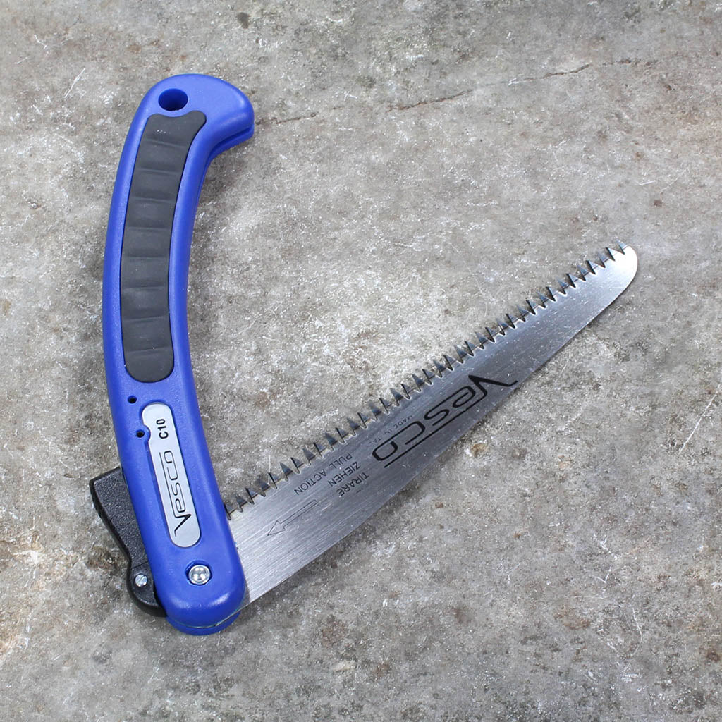 Folding  Pruning Saw by Vesco - blade partially open
