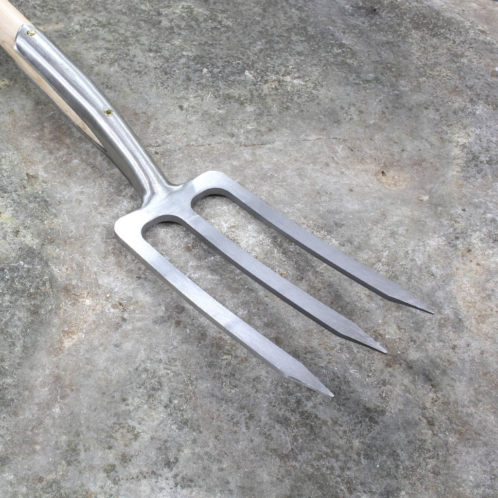 Garden Digging Fork 3-Tine by Sneeboer - fork front