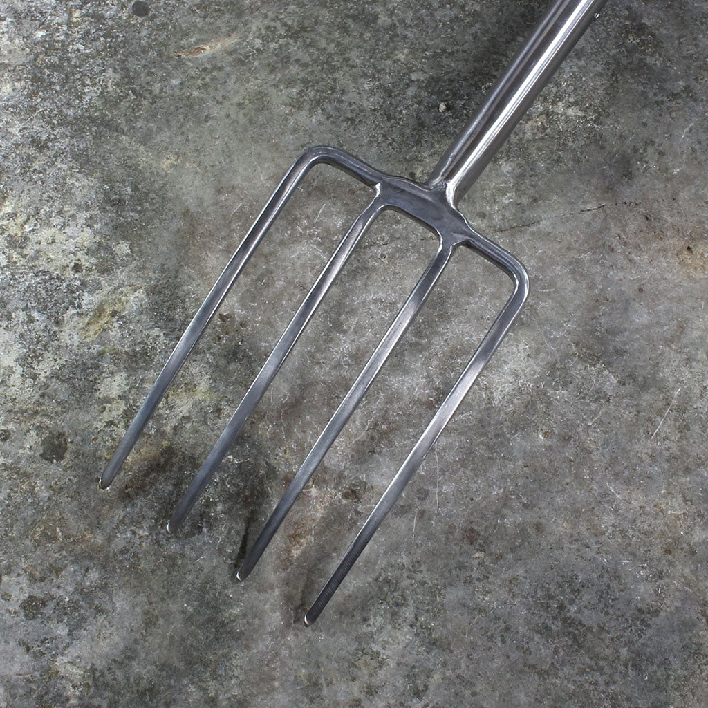 Garden Digging Fork by Burgon and Ball - fork back