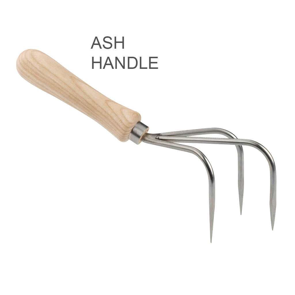 Hand Garden Cultivator by Sneeboer - ash handle